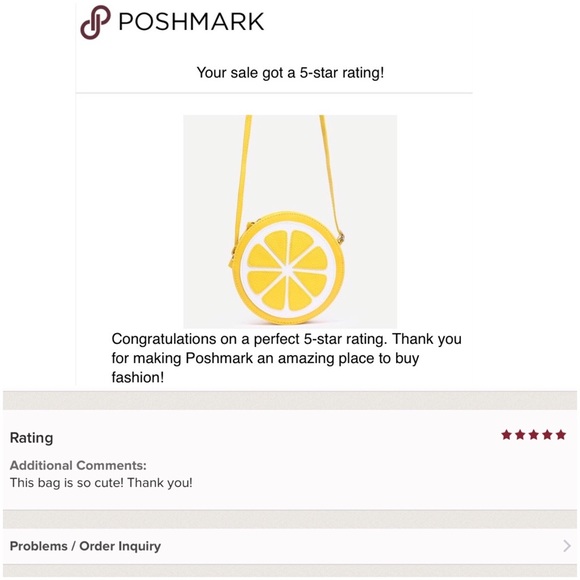 ✨HP✨ Make Lemonade Mini Crossbody Bag - LAST ONE - Picture 8 of 8